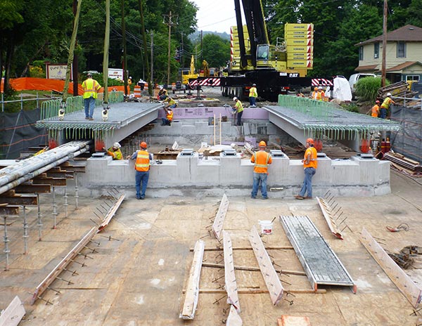 NJ DOT's US 322 Bridge/Mullica Hill Pond Dam project