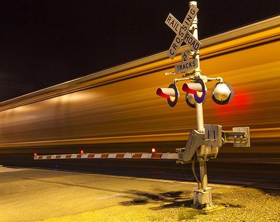 Railroad Crossing Photo