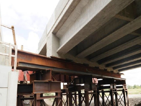 Photo of Ohio slide-in bridge