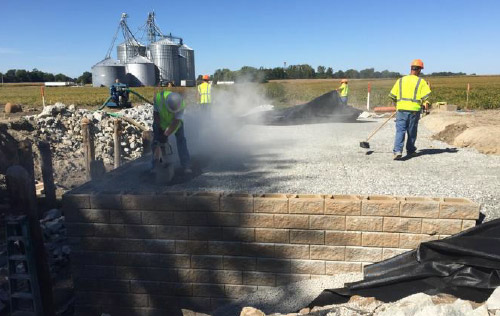 Photo of GRS-IBS structure in Hamilton County, Indiana