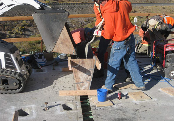 Photo of Bridge Elements Being Prefabricated