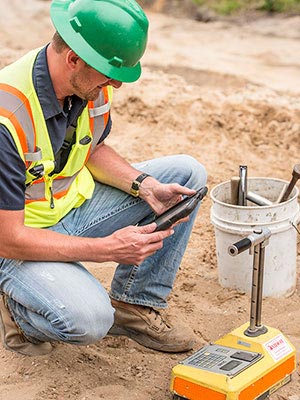 Photo of construction worker