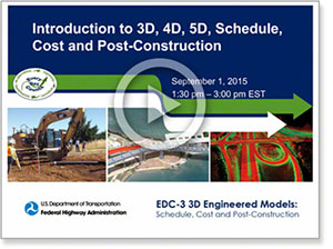 EDC-3 3D Engineered Models video