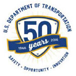 U.S. Department of Transportation 50th Years