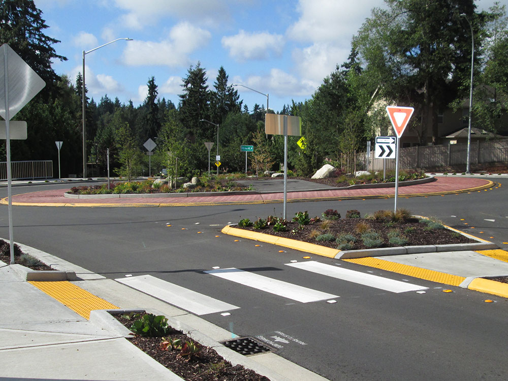 A roundabout