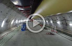 Video: View from a drone inside the SR 99 tunnel