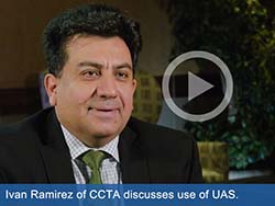 Ivan Ramirez of CCTA discusses use of UAS.