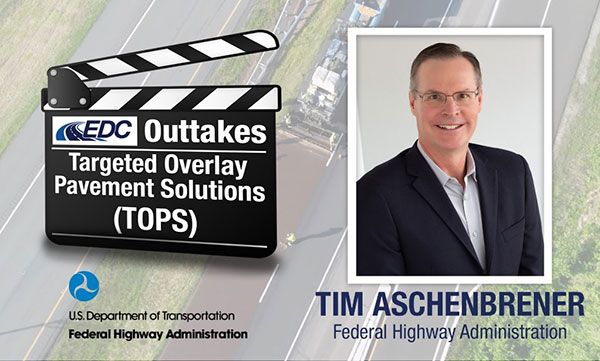 Targeted Overlay Pavement Solutions (TOPS) logo - Tim Aschenbrener, Federal Highway Administration