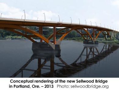 Sellwood Bridge, Portland, Ore. - 2013
