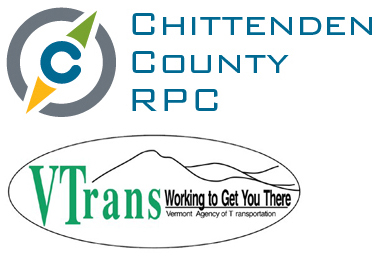Chittenden County logo and Vermont Trans logo