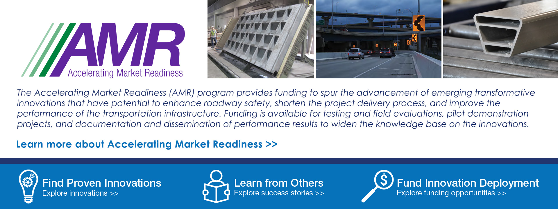 Accelerated Market Readiness (AMR) Program home