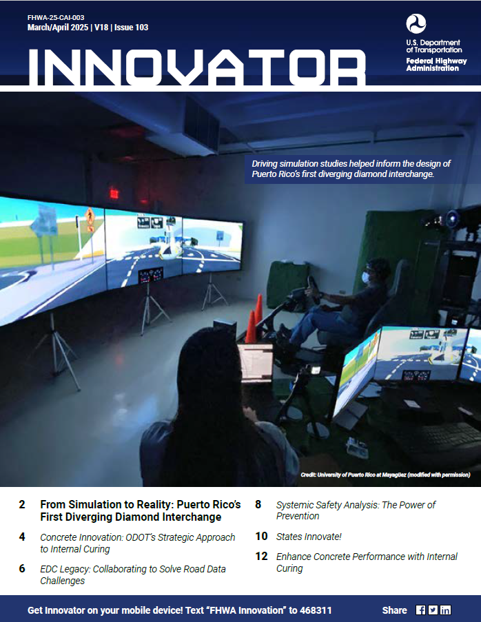 Innovator cover for March/April, Issue 103