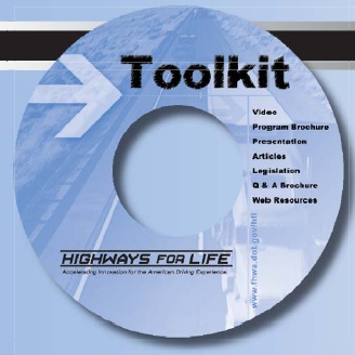 Photograph of the HfL Toolkit CD cover that features program resources and information