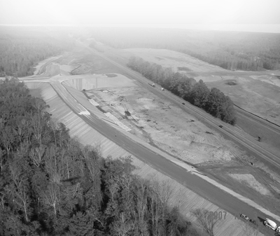 Georgia interchange under construction