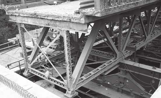 In the Oregon project, accelerated bridge construction techniques dramatically cut construction time.