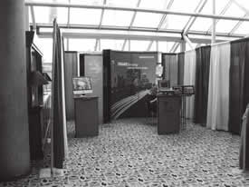 Photograph of the Highways for LIFE Exhibit Booth.