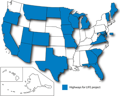 States using HfL projects.