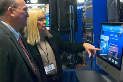 FHWA's Center for Accelerating Innovation displays  at the TRB annual meeting drew visitors interested in learning how deploying   innovation is improving the nation's highway system.