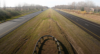 An Ohio interstate project paved with warm-mix asphalt.