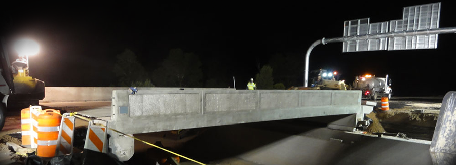 Lightweight, corrosion-resistant composite bridge decking was tested on a project in New York.