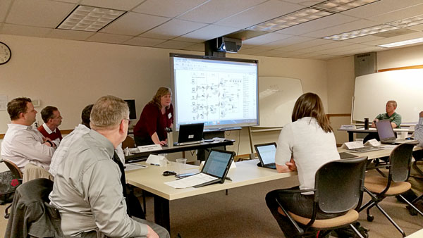 During a spring peer exchange, the Oregon DOT got advice on pursuing a paperless approach to construction contract administration from the Michigan DOT.