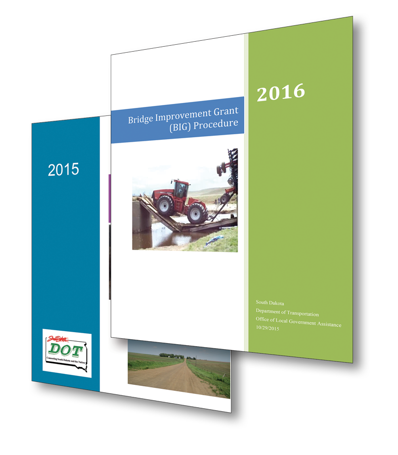 The South Dakota Transportation Advisory Council helped create guides on the Bridge Improvement Grant program and County Highway and Bridge Improvement Plans