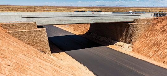 Construction of Bridge in Arizona