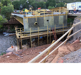 Construction of Bridge in Colorado