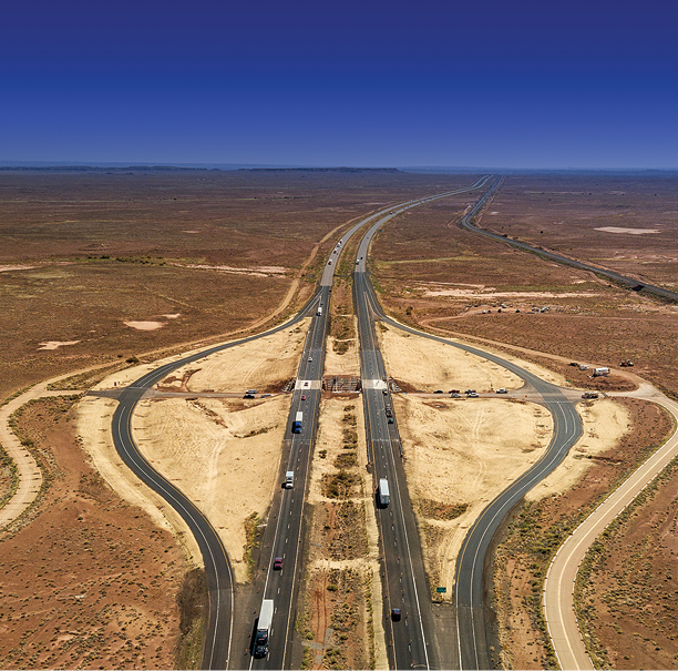 The Arizona Department of Transportation used geosynthetic reinforced soil-integrated bridge system technology to accelerate replacement of an Interstate 40 bridge.