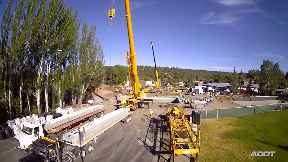 Time-lapse video form Arizona Department of Transportation