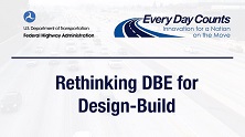 Innovation Spotlight: Rethinking DBE for Design-Build