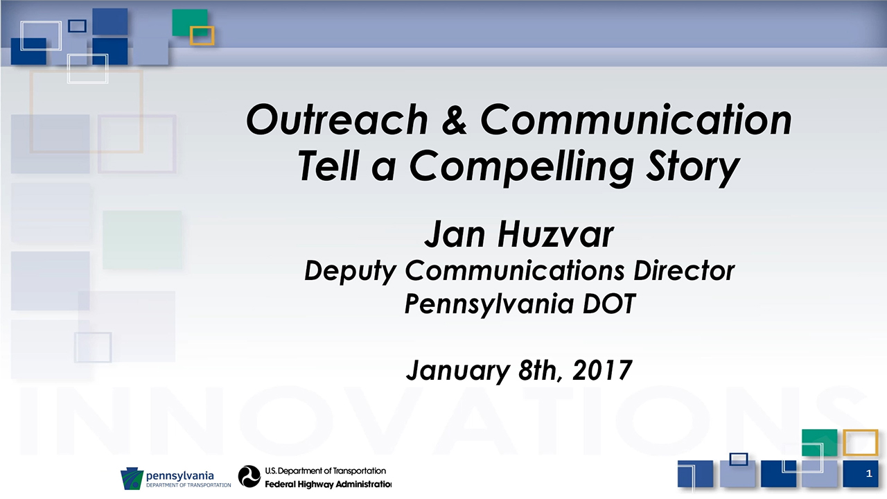 Outreach & Communication video