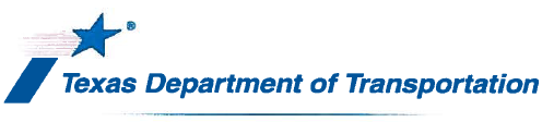 Logo - Texas Department of Transportation