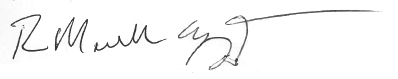 Signature - R. Marshall Elizer, Jr.