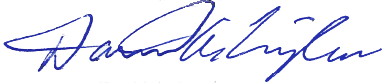 Signature - David A. Leighow