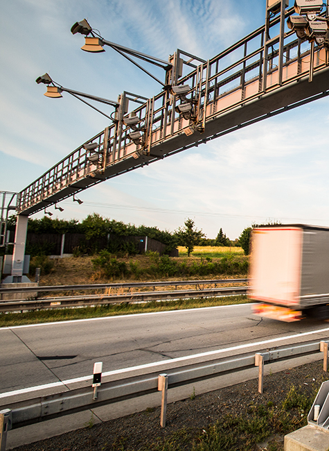 toll collection gantry