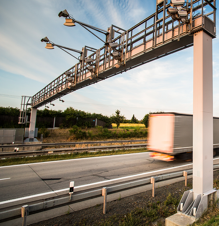 toll collection gantry