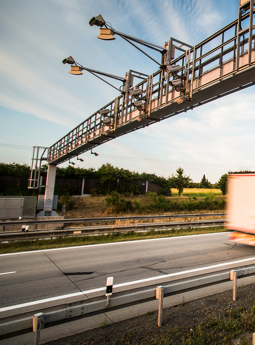 toll collection gantry