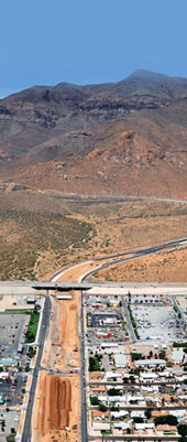 I-10 and Loop 375 TRZ, El Paso, TX
