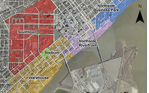 Tax Increment Financing districts map