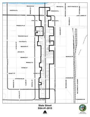 State Street area map