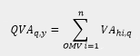 formula as described below