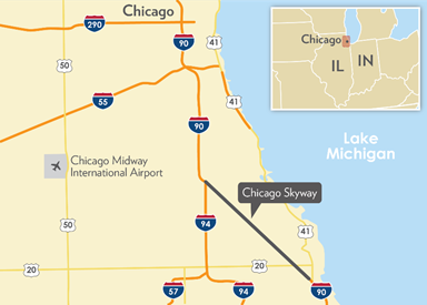 chicago tollway map