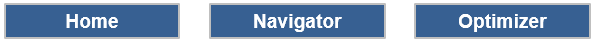 Toolbar buttons - Home, Navigator, Optimizer