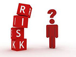 illustration of the word Risk