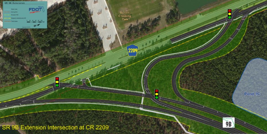 State Road 9B Extension – Phase 3, Duval and St. Johns Counties, Florida