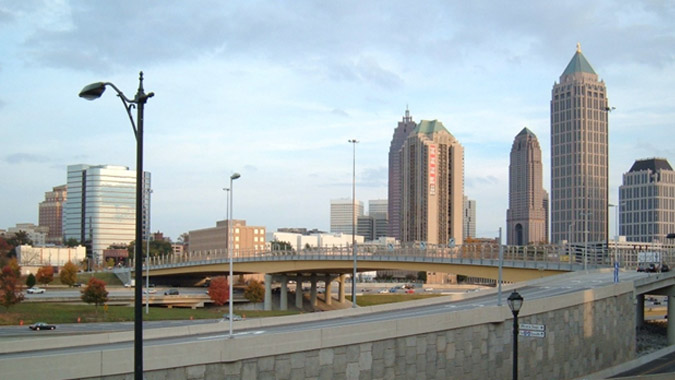 Atlantic Station 17th Street Bridge