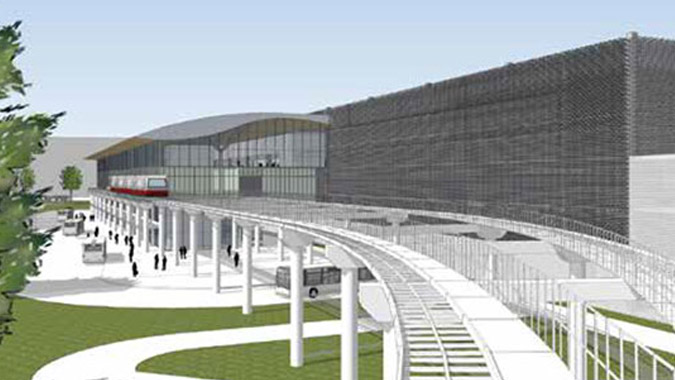 Chicago O'Hare International Airport Consolidated Rental Car Facility and Airport Transit System Extension