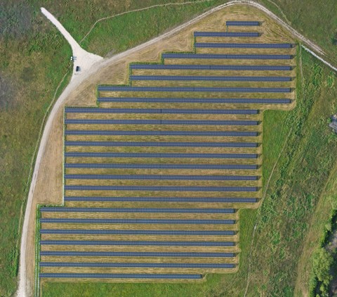 The Brightfield Solar Project in Danville, Illinois
