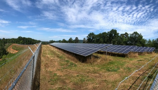 Solar panels.